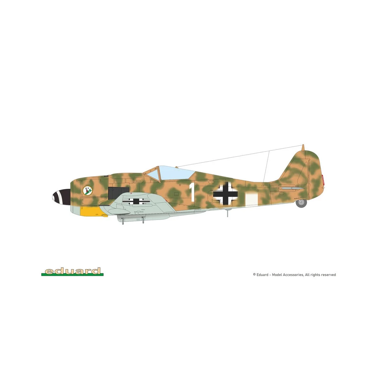 Fw 190F-8, Profipack, 1/48 - Eduard Plastic Kits 82139