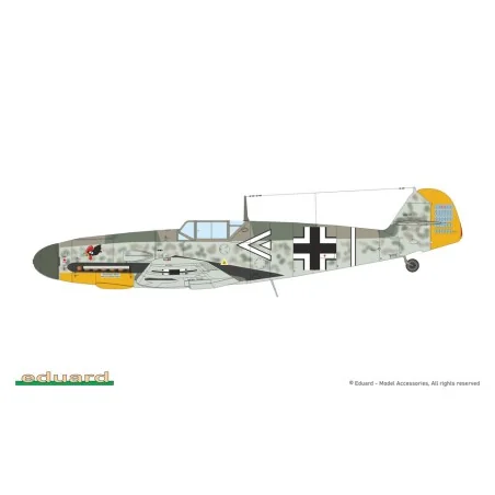 Bf 109F-4, Profipack, 1/48 - Eduard Plastic Kits 82114