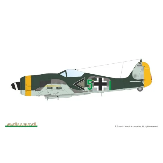 Fw 190F-8, Profipack, 1/48 - Eduard Plastic Kits 82139