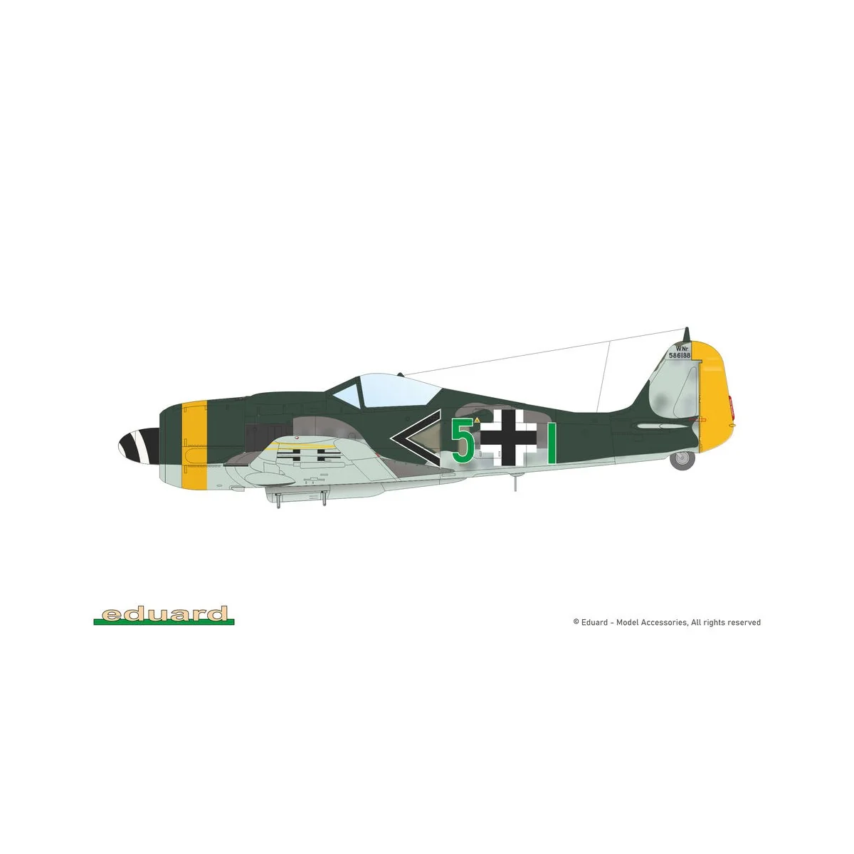 Fw 190F-8, Profipack, 1/48 - Eduard Plastic Kits 82139