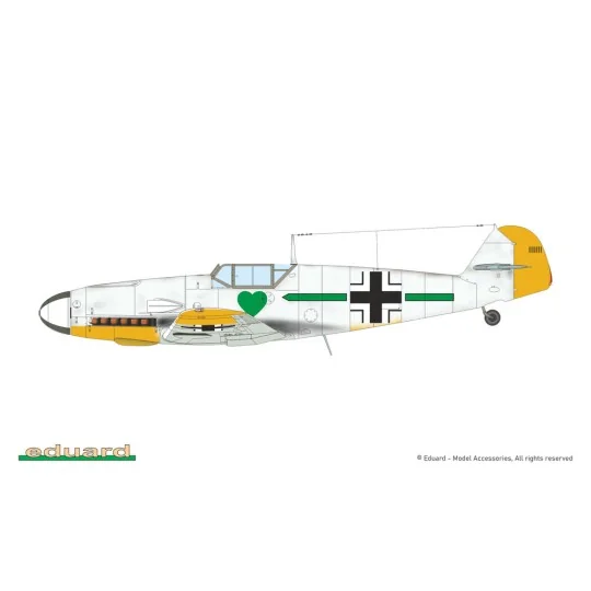 Bf 109F-4, Profipack, 1/48 - Eduard Plastic Kits 82114
