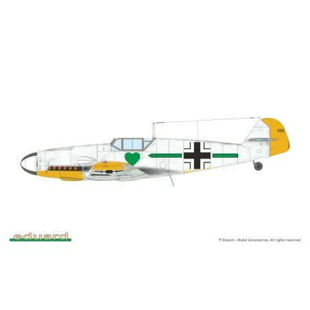 Bf 109F-4, Profipack, 1/48 - Eduard Plastic Kits 82114