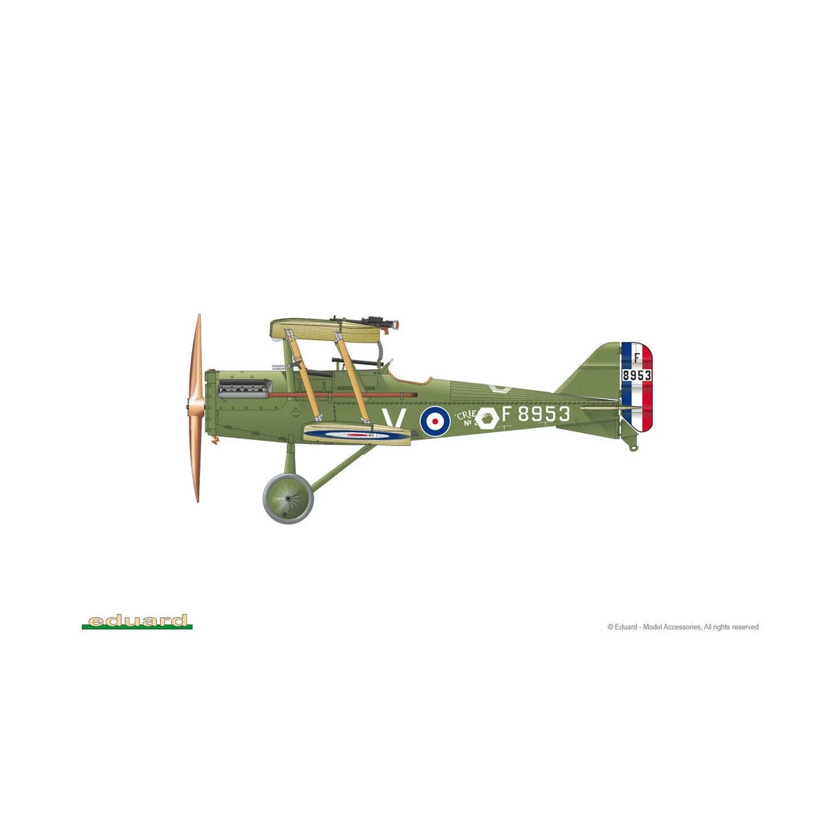 SE.5a Wolseley Viper Profipack, 1/48 - Eduard Plastic Kits 82131