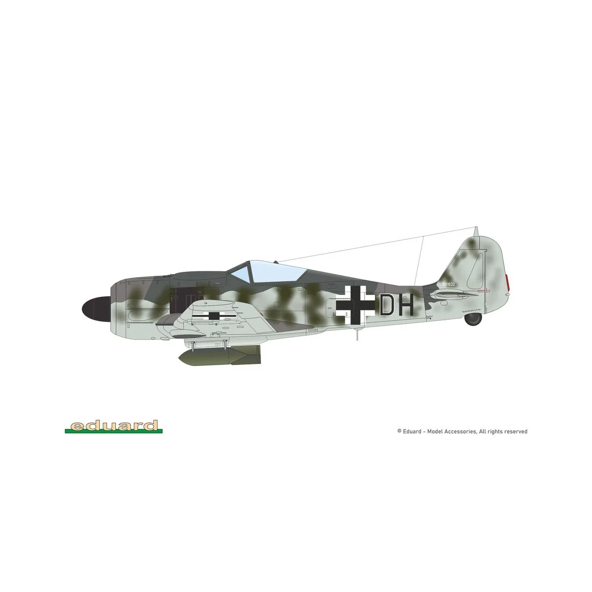 Fw 190F-8, Profipack, 1/48 - Eduard Plastic Kits 82139