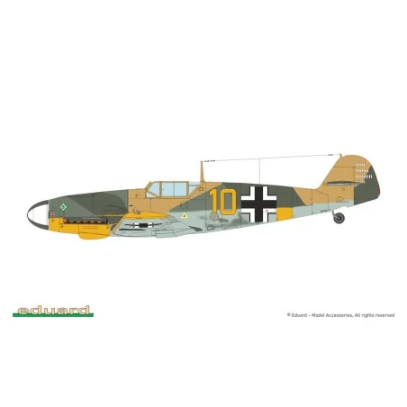 Bf 109F-4, Profipack, 1/48 - Eduard Plastic Kits 82114