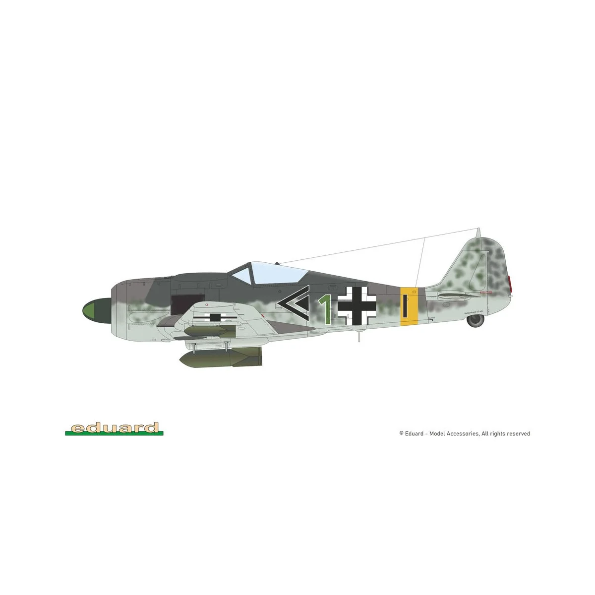 Fw 190F-8, Profipack, 1/48 - Eduard Plastic Kits 82139