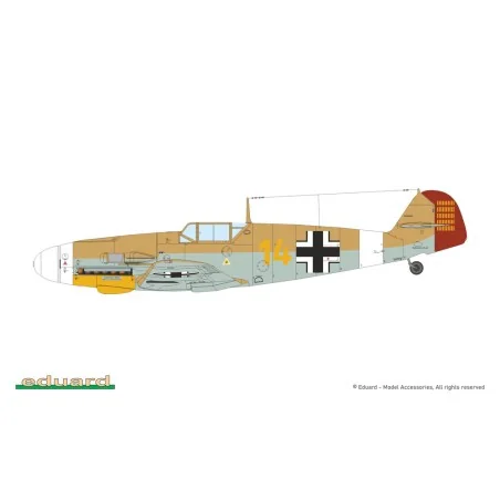 Bf 109F-4, Profipack, 1/48 - Eduard Plastic Kits 82114