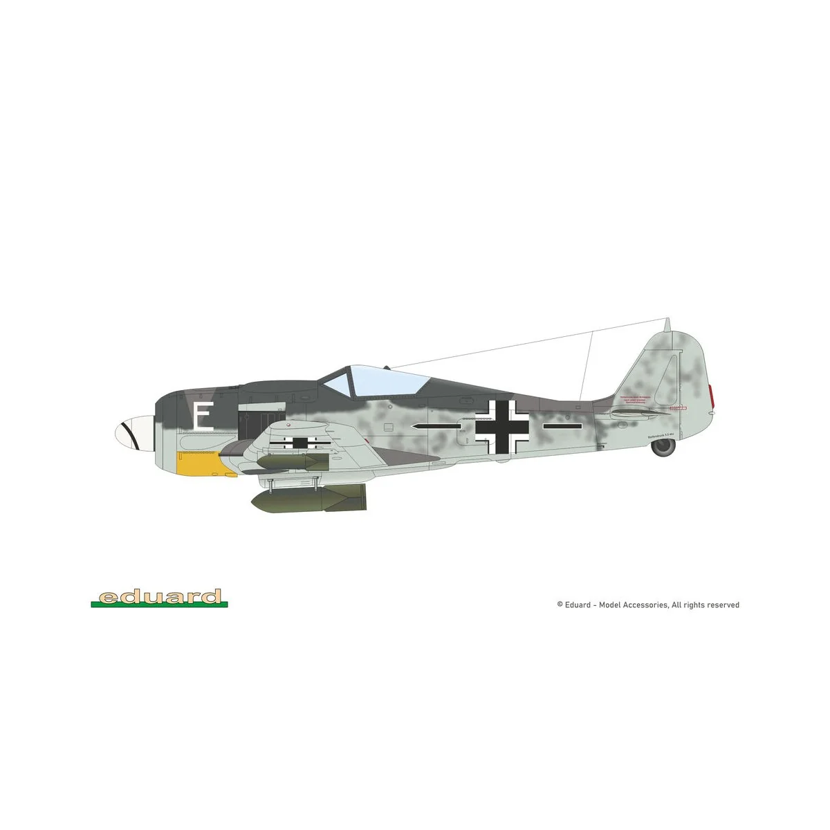 Fw 190F-8, Profipack, 1/48 - Eduard Plastic Kits 82139