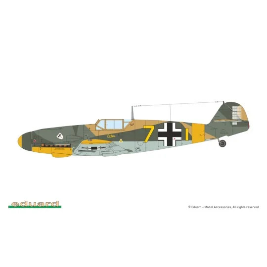 Bf 109F-4, Profipack, 1/48 - Eduard Plastic Kits 82114
