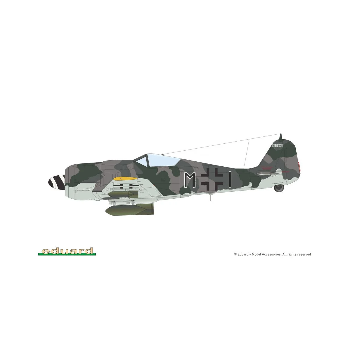 Fw 190F-8, Profipack, 1/48 - Eduard Plastic Kits 82139