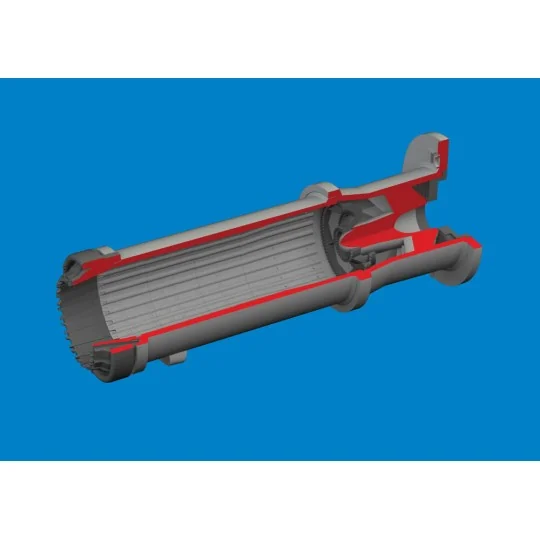 MiG-21bis exhaust nozzle PRINT EDUARD - Eduard Accessories 672414