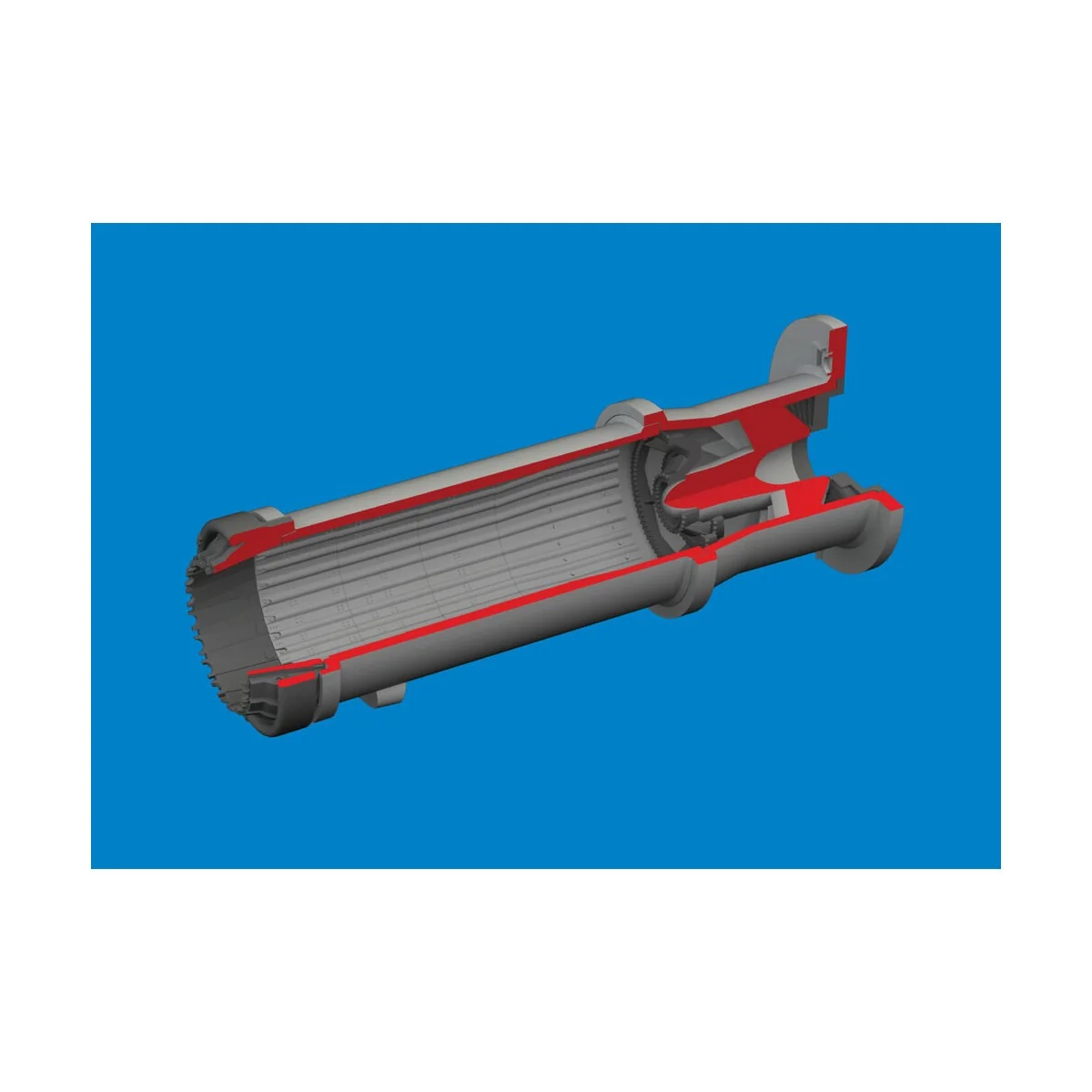 MiG-21bis exhaust nozzle PRINT EDUARD - Eduard Accessories 672414