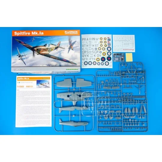 Spitfire Mk.Ia, 1/48 - Eduard Plastic Kits 82151