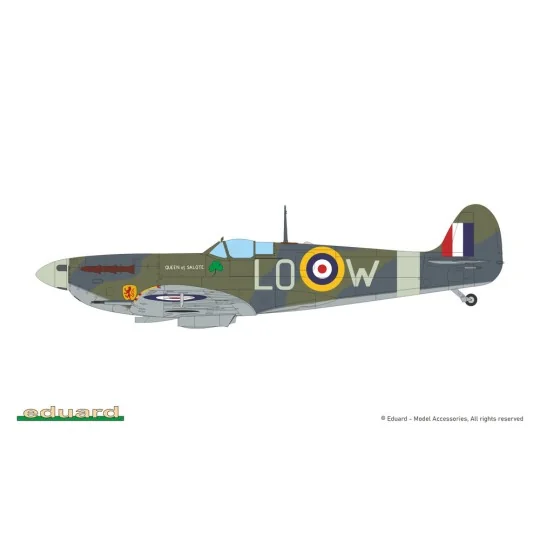 Spitfire Mk.Vb mid, 1/48 - Eduard Plastic Kits 82157