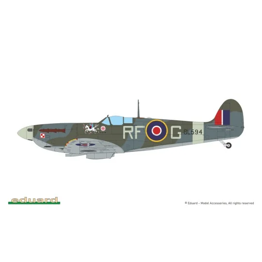 Spitfire Mk.Vb mid, 1/48 - Eduard Plastic Kits 82157