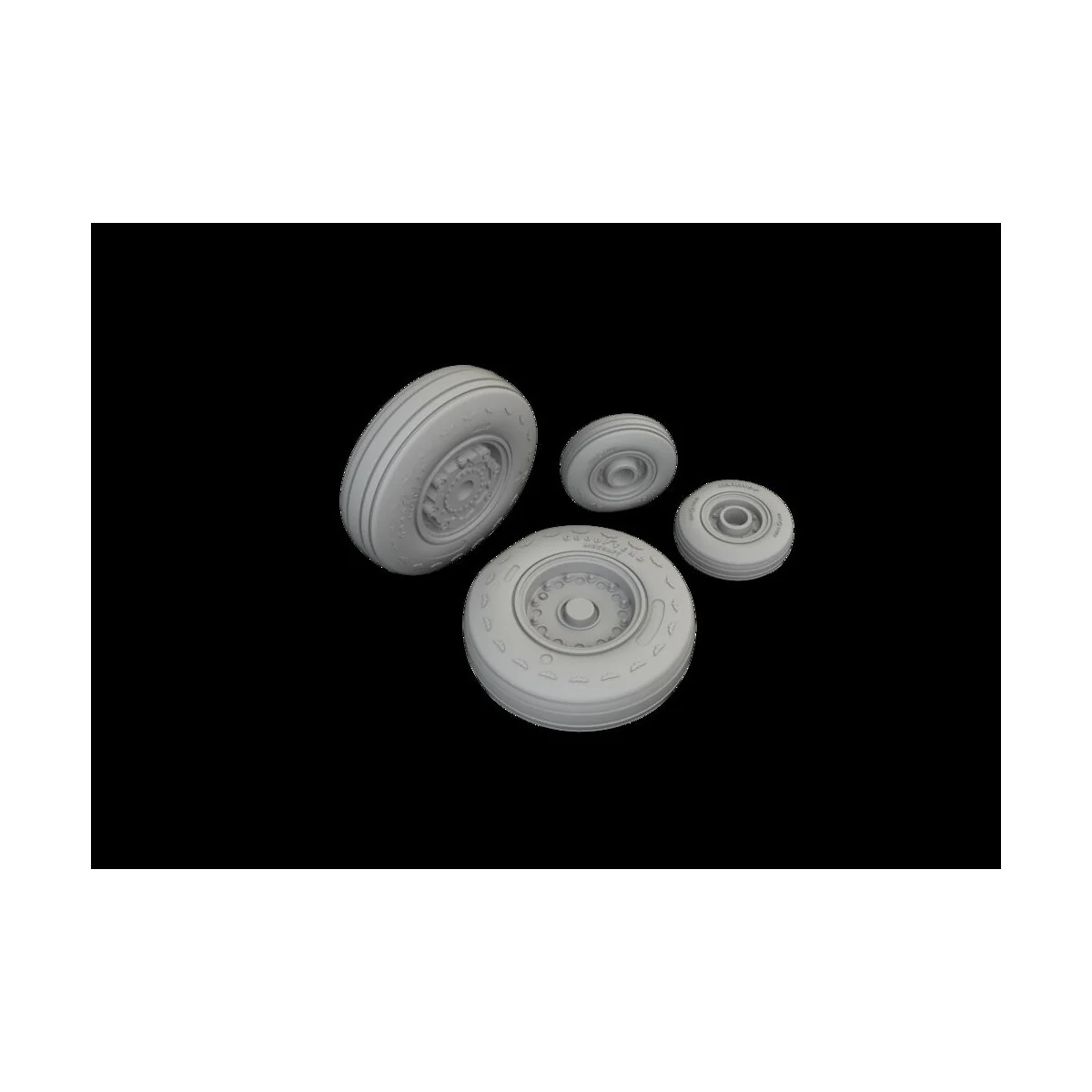E-2C wheels HELLER, 1/72 - Eduard Accessories 672416 E-2C wheels HELLER, 1/72 - Eduard Accessories 672416