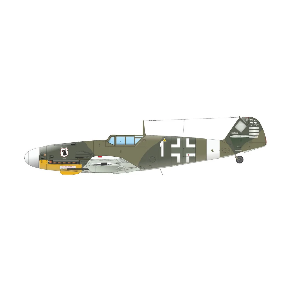 Bf 109G-2, Profipack, 1/48 - Eduard Plastic Kits 82165