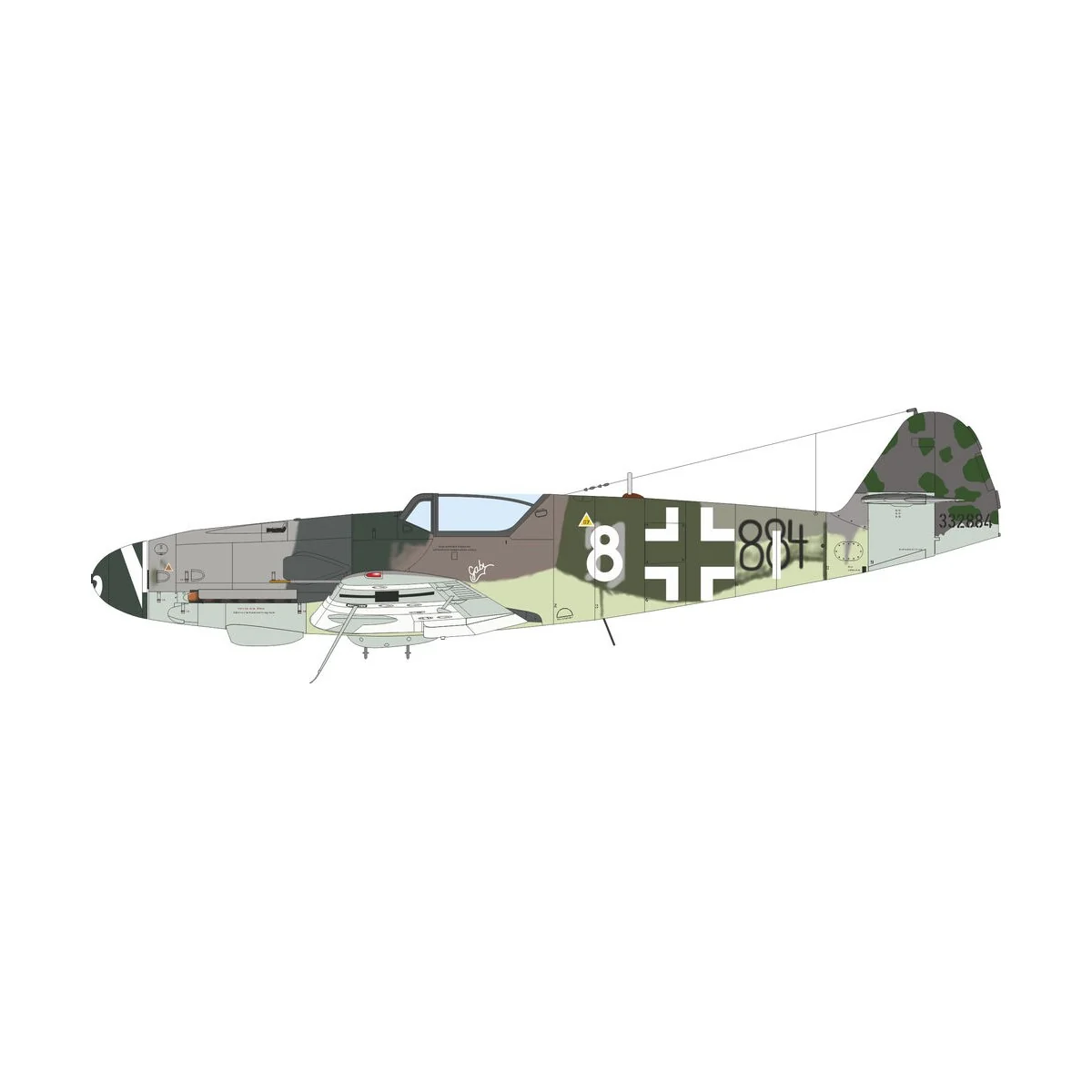 Bf 109K-4 EDUARD-PROFIPACK, 1/48 - Eduard Plastic Kits 82166