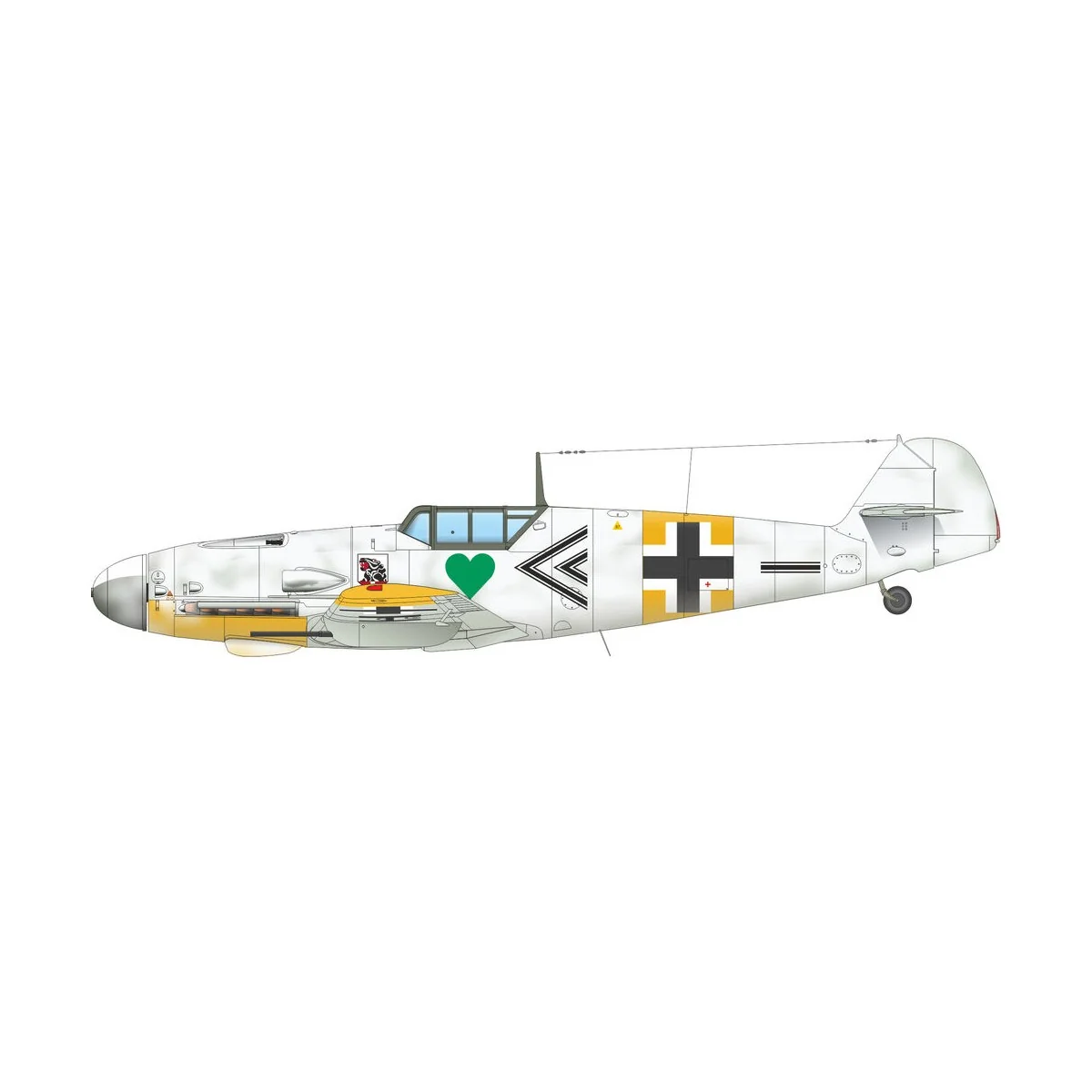 Bf 109G-2, Profipack, 1/48 - Eduard Plastic Kits 82165