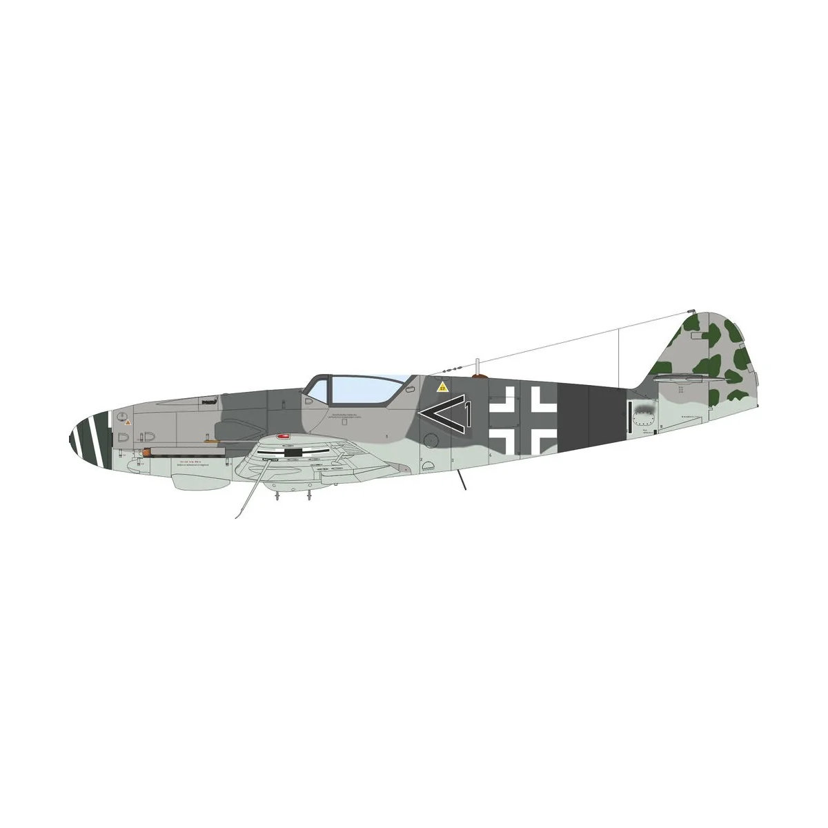 Bf 109K-4 EDUARD-PROFIPACK, 1/48 - Eduard Plastic Kits 82166