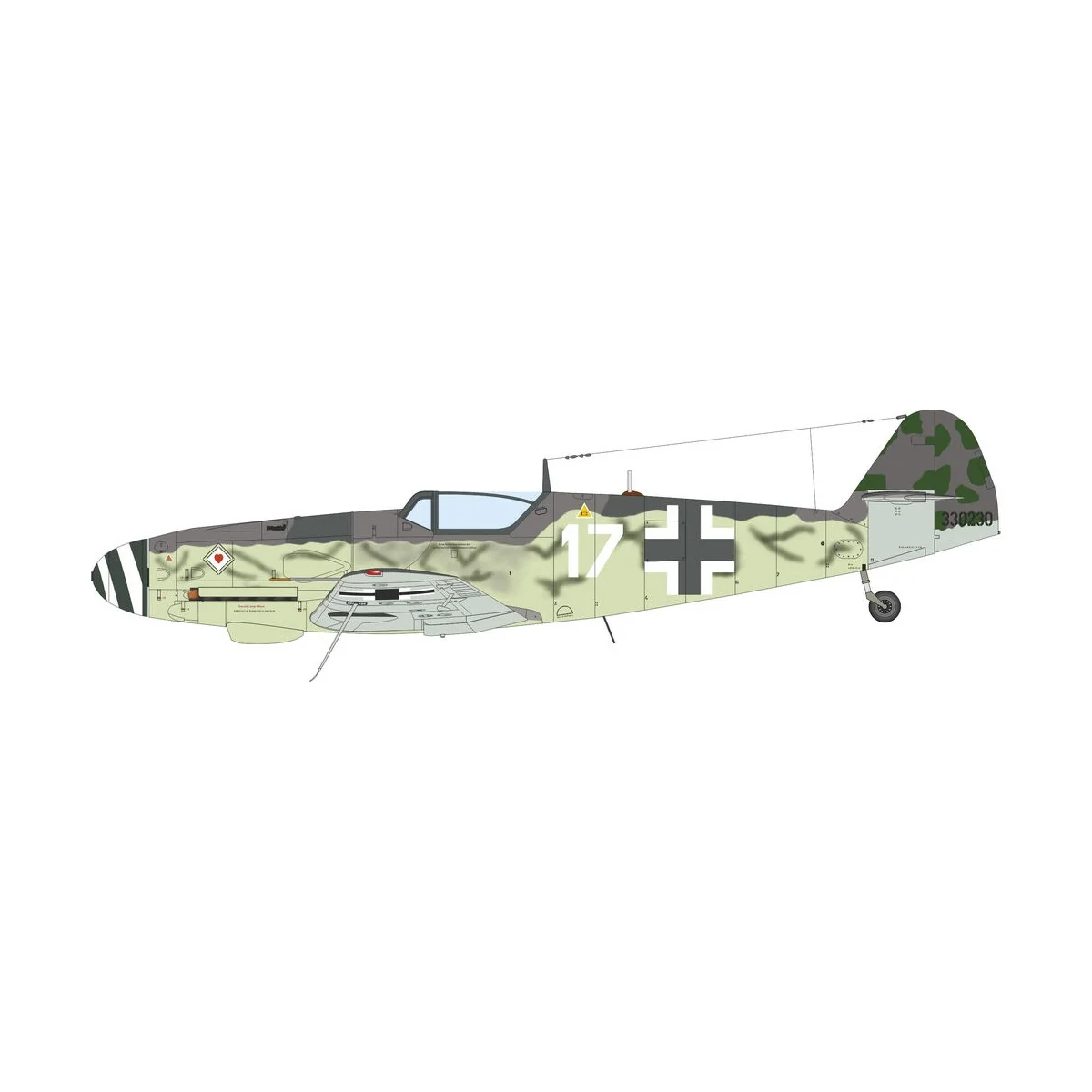 Bf 109K-4 EDUARD-PROFIPACK, 1/48 - Eduard Plastic Kits 82166
