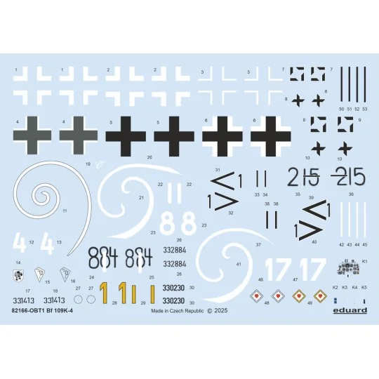 Bf 109K-4 EDUARD-PROFIPACK, 1/48 - Eduard Plastic Kits 82166