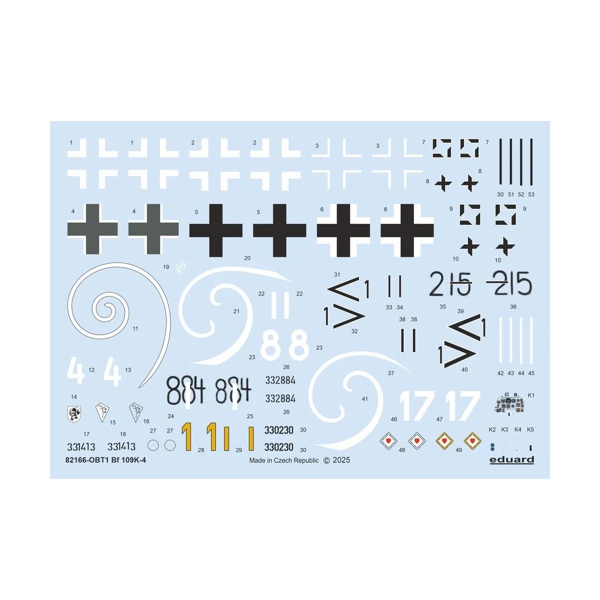 Bf 109K-4 EDUARD-PROFIPACK, 1/48 - Eduard Plastic Kits 82166