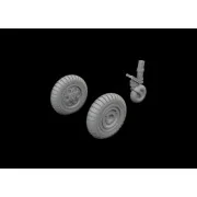 Fw 190A wheels early TAMIYA, 1/72 - Eduard Accessories 672419