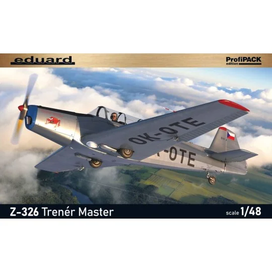 Z-326/C-305 Trenér Master 1/48 Profipack, 1/48 - Eduard Plastic Kit...