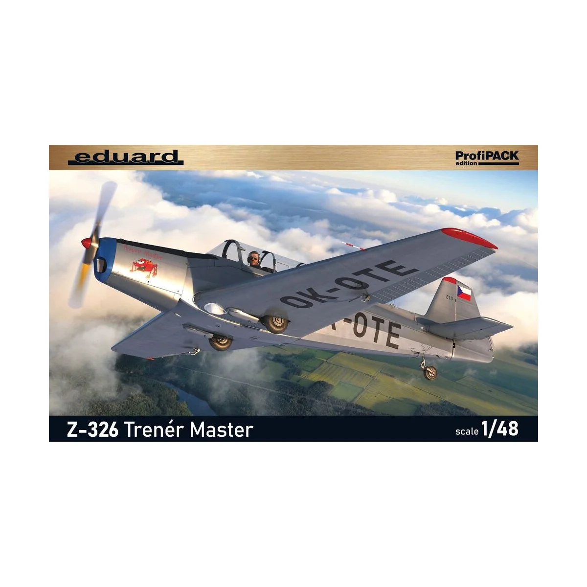 Z-326/C-305 Trenér Master 1/48 Profipack, 1/48 - Eduard Plastic Kit...