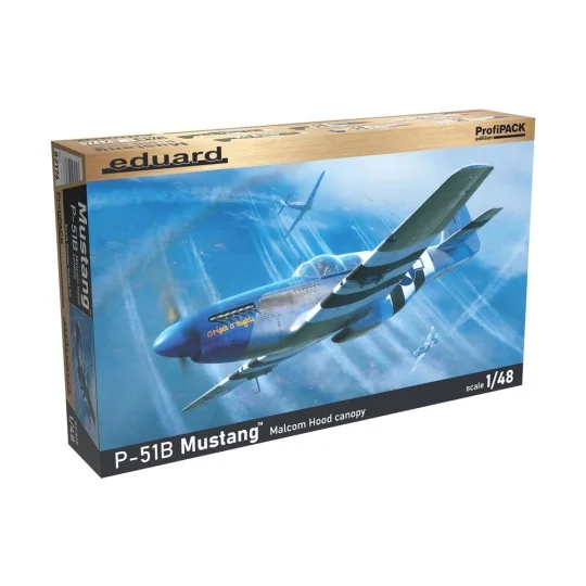 P-51B Mustang Malcolm Hood canopy 1/48 EDUARD-PROFIPACK, 1/48 - Edu...