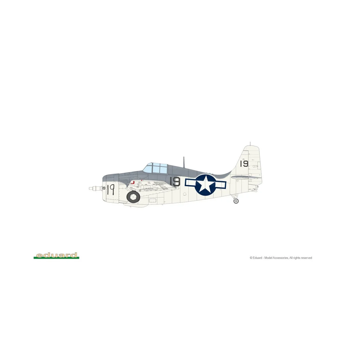FM-2 Wildcat, 1/48 - Eduard Plastic Kits 82205