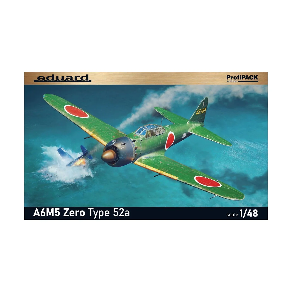 A6M5 Zero Type 52a, 1/48 - Eduard Plastic Kits 82216