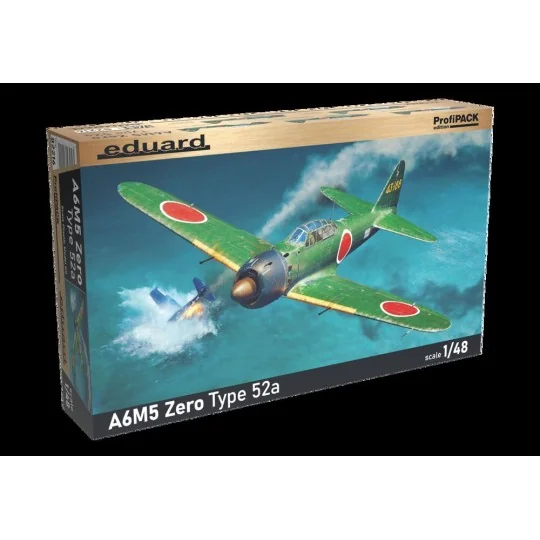 A6M5 Zero Type 52a, 1/48 - Eduard Plastic Kits 82216