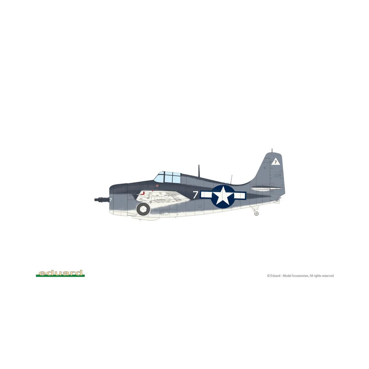 FM-2 Wildcat, 1/48 - Eduard Plastic Kits 82205