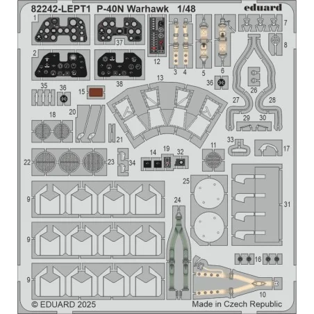 P-40N Warhawk, 1/48 - Eduard Plastic Kits 82242