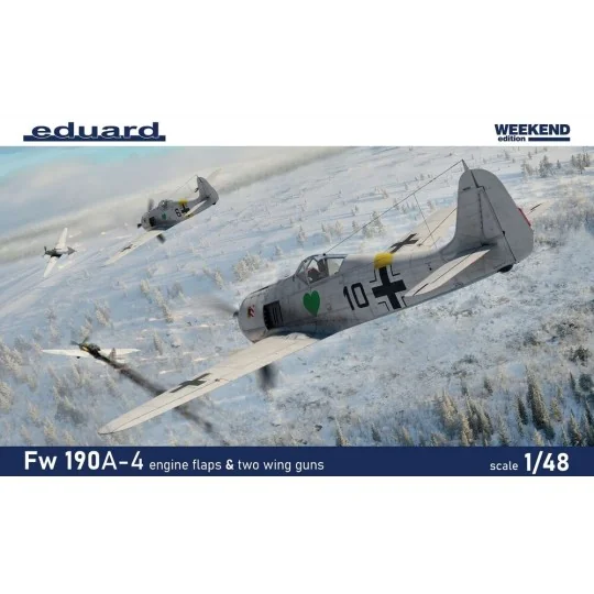 Fw 190A-4 w/ engine flaps & 2-gun wings 1/48 Weekend edition, 1/48 ...