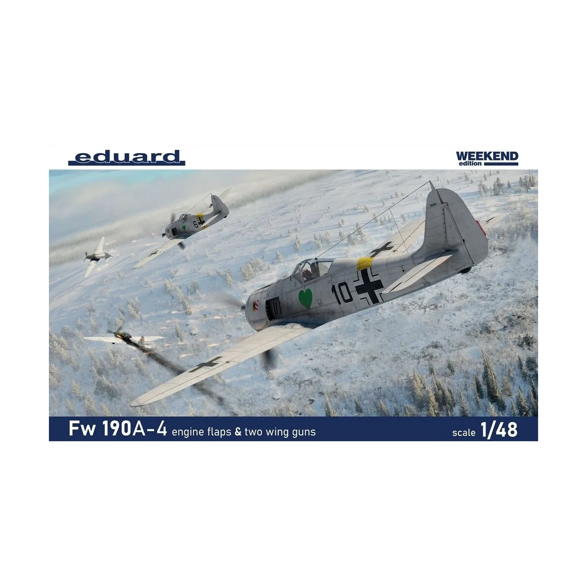 Fw 190A-4 w/ engine flaps & 2-gun wings 1/48 Weekend edition, 1/48 ...