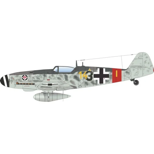 Bf 109G-6/AS, Weekend Edition, 1/48 - Eduard Plastic Kits 84169