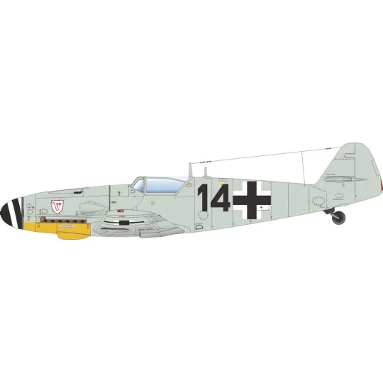 Bf 109G-6/AS, Weekend Edition, 1/48 - Eduard Plastic Kits 84169
