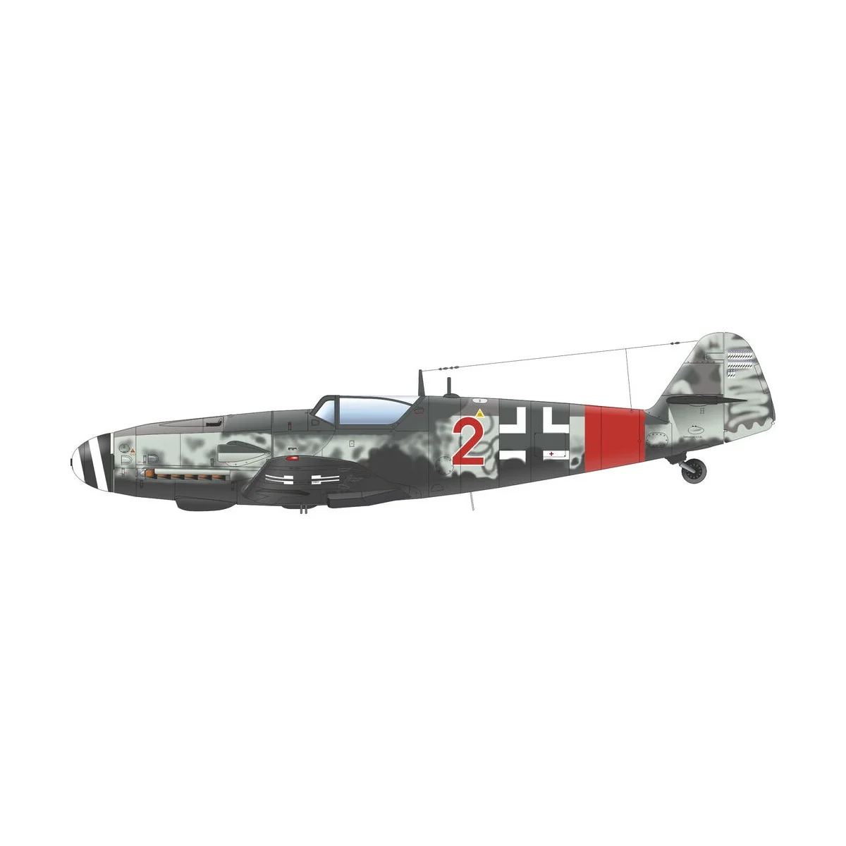 Bf 109G-6/AS, Weekend Edition, 1/48 - Eduard Plastic Kits 84169