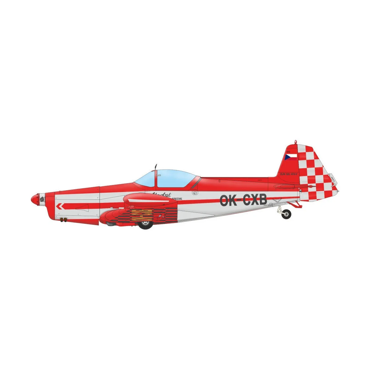 Z-526AFS Akrobat, 1/48 - Eduard Plastic Kits 84185