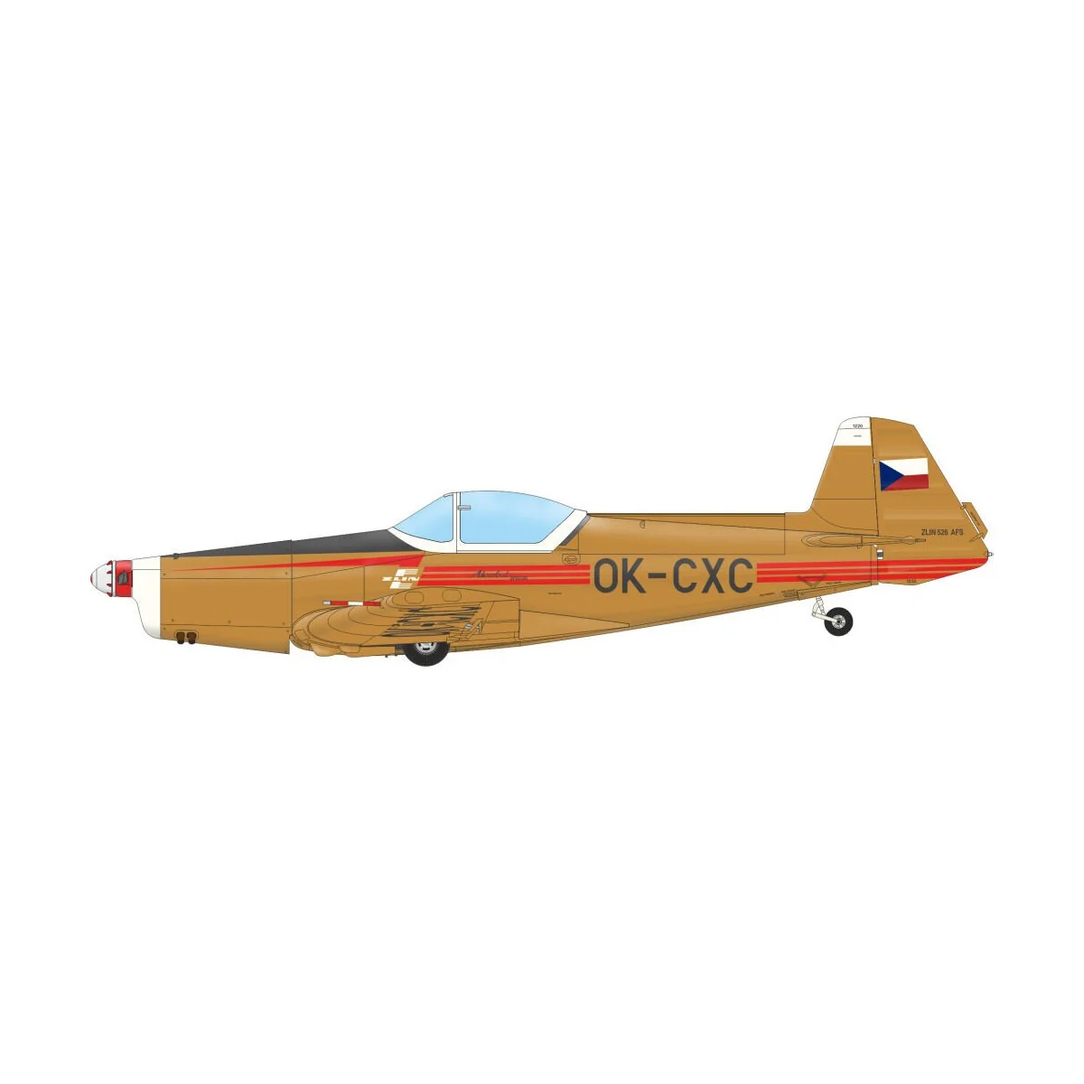 Z-526AFS Akrobat, 1/48 - Eduard Plastic Kits 84185