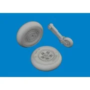 Spitfire Mk.I/II/V wheels for IBG, 1/72 - Eduard Accessories 672424 Spitfire Mk.I/II/V wheels for IBG, 1/72 - Eduard Accessories 672424