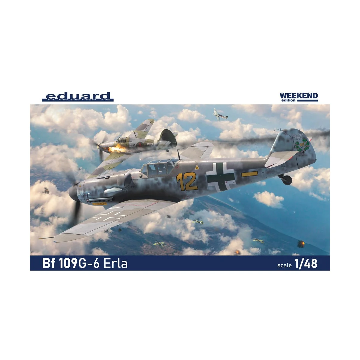 Bf 109G-6 Erla 1/48 EDUARD-WEEKEND, 1/48 - Eduard Plastic Kits 84201