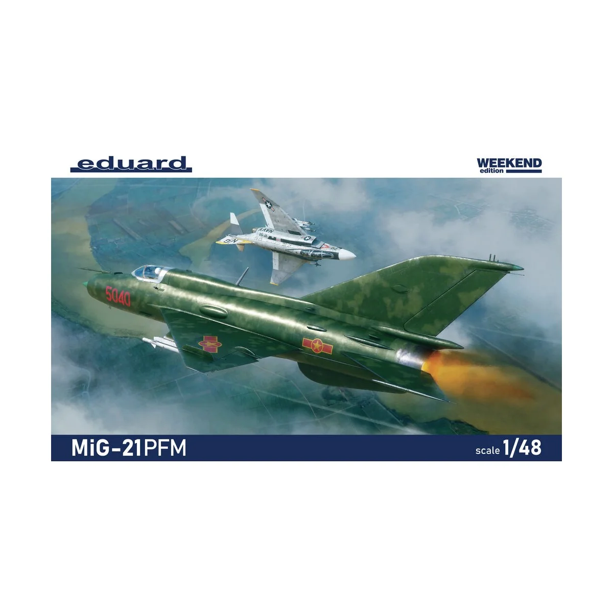 MiG-21PFM EDUARD-WEEKEND, 1/48 - Eduard Plastic Kits 84202