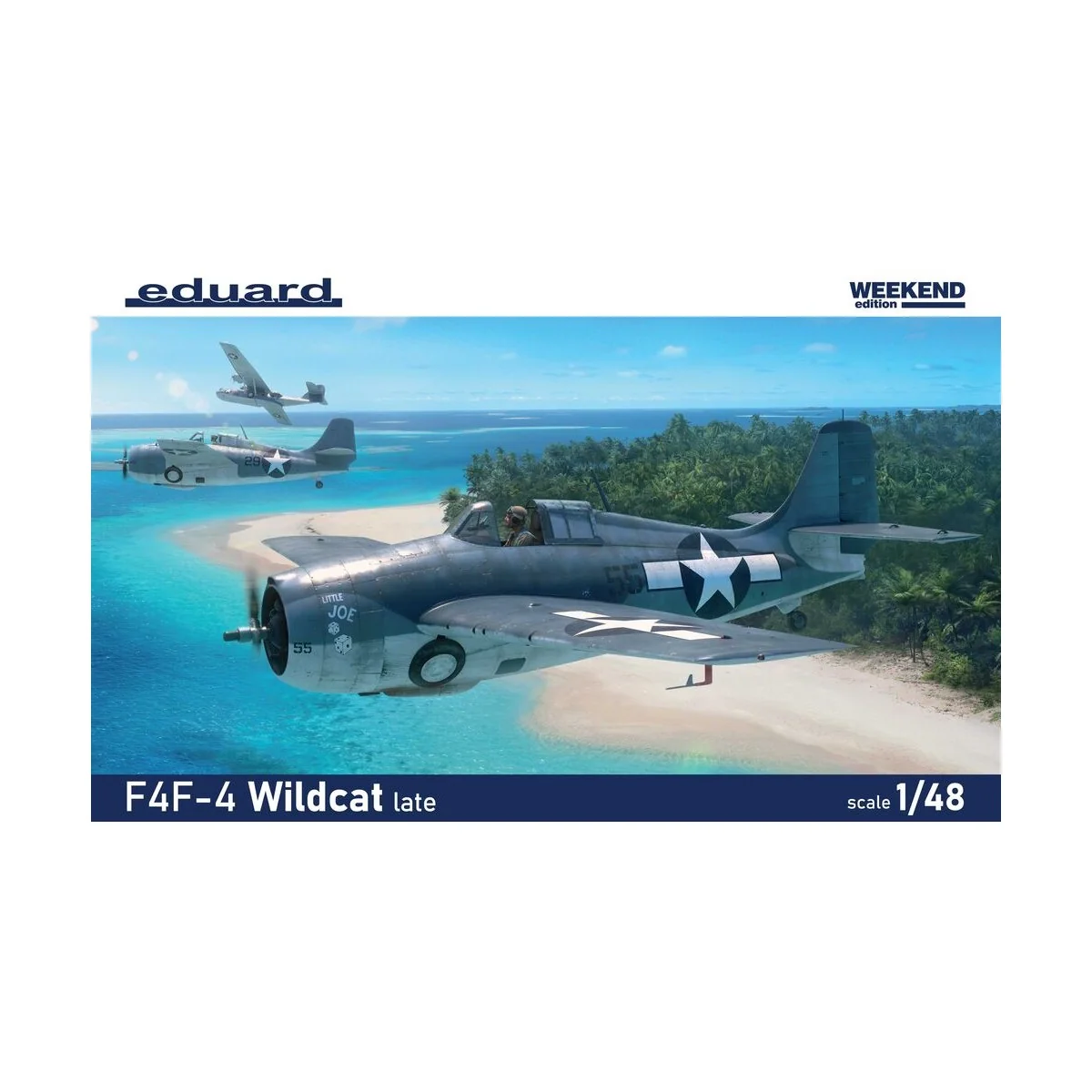 F4F-4 Wildcat late EDUARD-WEEKEND, 1/48 - Eduard Plastic Kits 84204