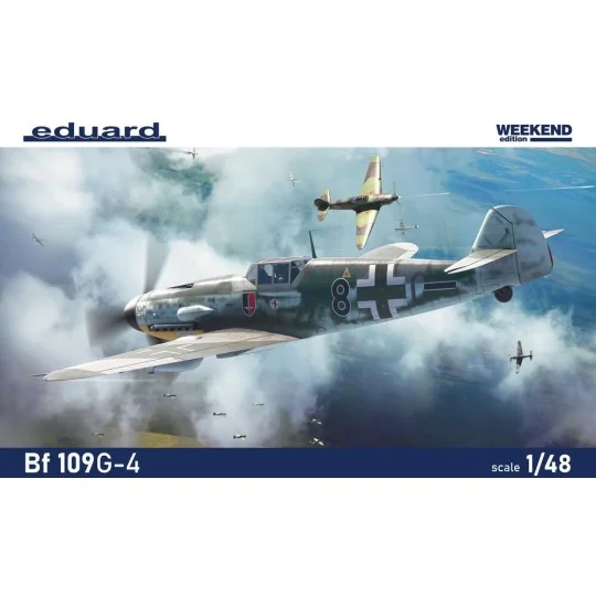 Bf 109G-4 EDUARD-WEEKEND, 1/48 - Eduard Plastic Kits 84203