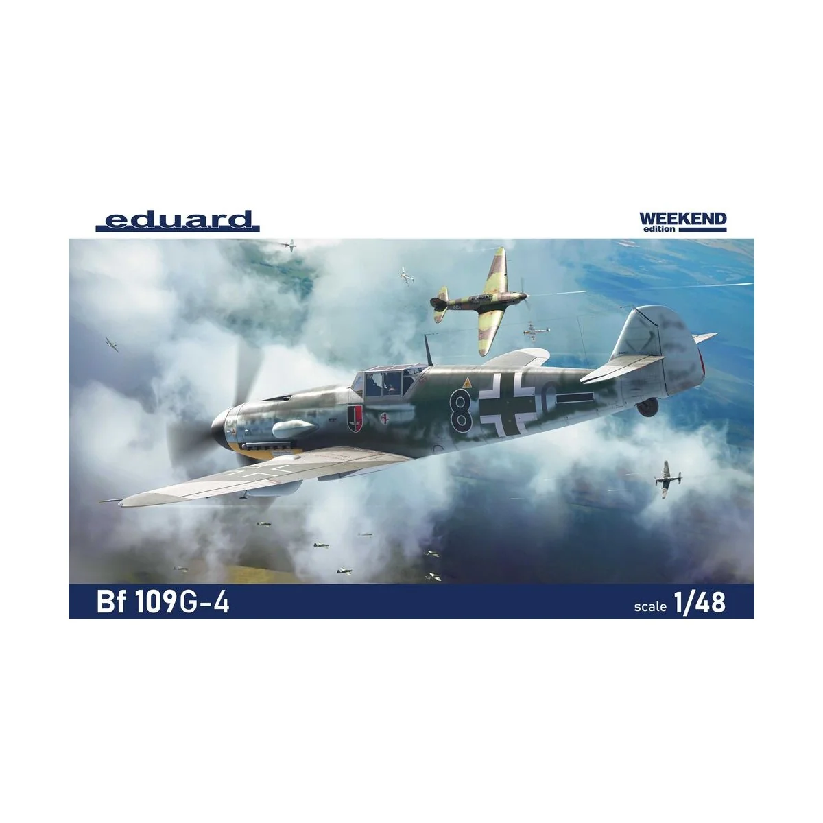 Bf 109G-4 EDUARD-WEEKEND, 1/48 - Eduard Plastic Kits 84203