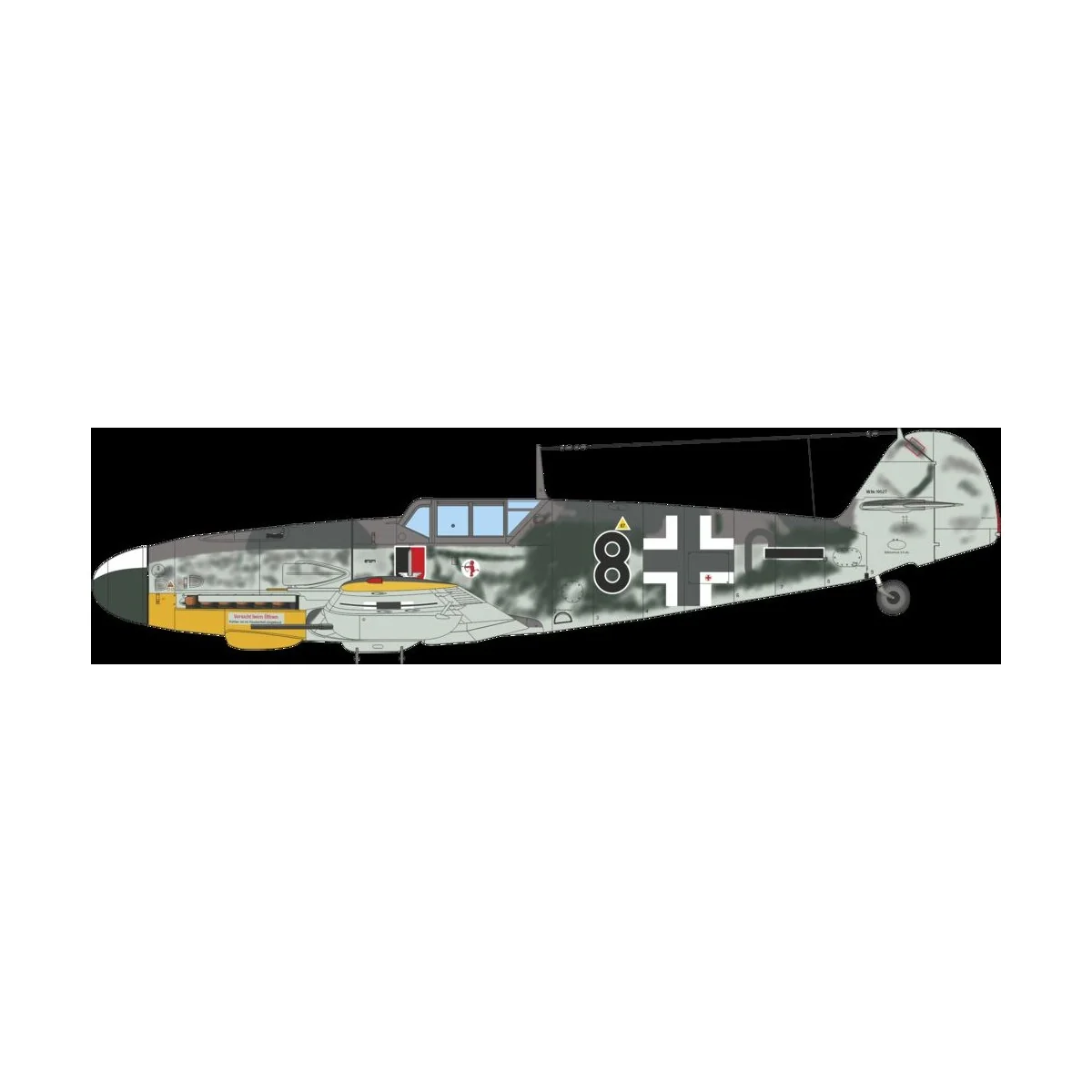 Bf 109G-4 EDUARD-WEEKEND, 1/48 - Eduard Plastic Kits 84203